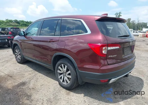 2019 Honda Pilot Ex from USA, damaged, VIN 5FNYF6H36KB079911